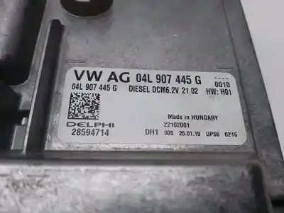 Recambio de automóvil de segunda mano de centralita motor uce para volkswagen golf vii lim. (bq1) comfortline referencias oem iam 04l907445g 04l906056ht 04l906056ht5g0