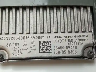 Second-hand car spare part electronic module for toyota yaris active oem iam references 8646c0w040  10r058405