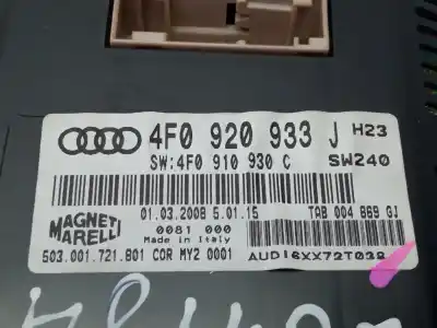 Автозапчастина б/у панель інструментів для audi a6 allroad c6 (4fh) 2.7 tdi quattro посилання на oem iam 4f0920933  4f0920933j