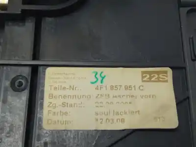 Автозапчастина б/у попільничка для audi a6 allroad c6 (4fh) 2.7 tdi quattro посилання на oem iam 4f1857951c  