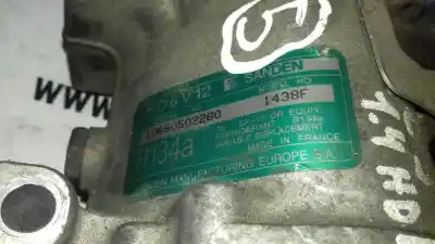 Автозапчасти б/у КОМПРЕССОР КОНДИЦИОНЕРА ВОЗДУХА за CITROEN C3  ссылки OEM IAM 1438F  SD6V12