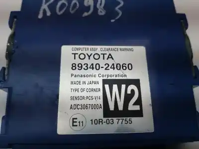 Second-hand car spare part electronic module for lexus rc 300h oem iam references 8934024060  