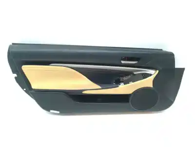 Peça sobressalente para automóvel em segunda mão forra / revestimento da porta dianteira esquerda por lexus rc 300h referências oem iam 6762024750c2  