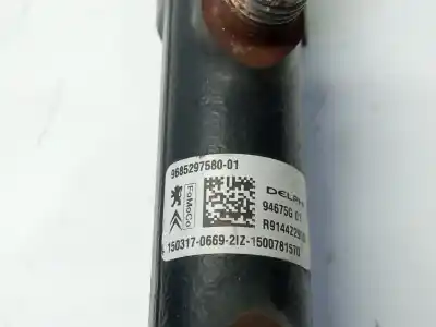 Автозапчастина б/у рампа инжектора для citroen c4 lim. tonic посилання на oem iam 1570q4 1606643580 9685297580