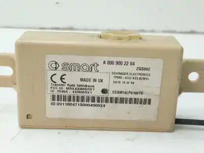 Pezzo di ricambio per auto di seconda mano modulo elettronico per smart fortwo coupe electric drive / eq ushuaia edition (453.391) riferimenti oem iam a0009002204  