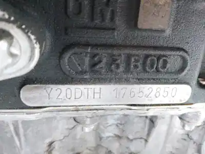 Gebrauchtes Autoersatzteil kompletter motor zum opel astra g berlina 2.0 dti oem-iam-referenzen y20dth  93172478