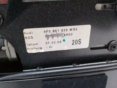 Pezzo di ricambio per auto di seconda mano vassoio posteriore per audi a6 allroad c6 (4fh) 2.7 tdi quattro riferimenti oem iam 4f5863411f  4f5861325mse