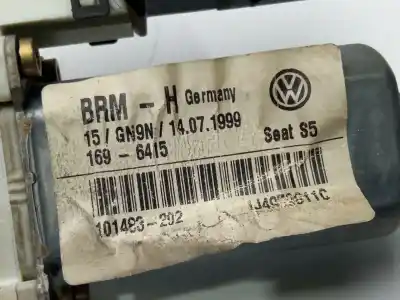 Pezzo di ricambio per auto di seconda mano motore alzacristalli posteriore sinistro per seat toledo (1l) 1.9 tdi riferimenti oem iam 1j4959811c 9776101439203 f005s00049
