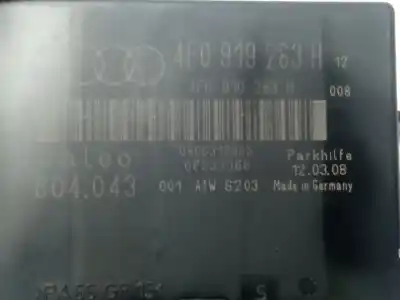 Автозапчастина б/у електронний модуль для audi a6 allroad c6 (4fh) 2.7 tdi quattro посилання на oem iam 4f0919282h  