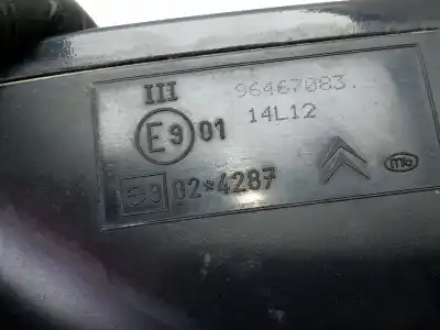 Second-hand car spare part left rearview mirror for citroen c4 coupe * oem iam references 96467083  e9024287