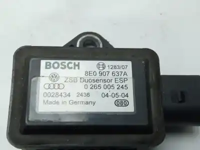 Second-hand car spare part electronic module for audi a4 berlina (8e) 1.9 tdi oem iam references 8e0907637a  