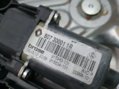 Автозапчасти б/у регулятор стекла переднего правого за renault scenic iii bose edition ссылки oem iam 807300011r  807200007r