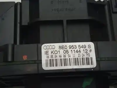 Second-hand car spare part multifunction switch for audi a4 berlina (8e) 1.9 tdi oem iam references 4e0953503b4pk 64068001 4e0953503b