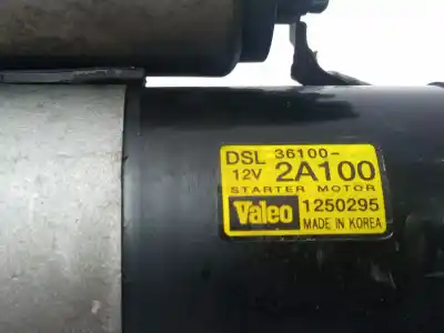 Peça sobressalente para automóvel em segunda mão motor de arranque por kia cee´d 1.6 crdi cat referências oem iam 1250295  361002a100