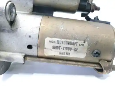 Peça sobressalente para automóvel em segunda mão motor de arranque por ford c-max (cb3) 1.6 tdci cat referências oem iam 3m5t11000ce  6061ai