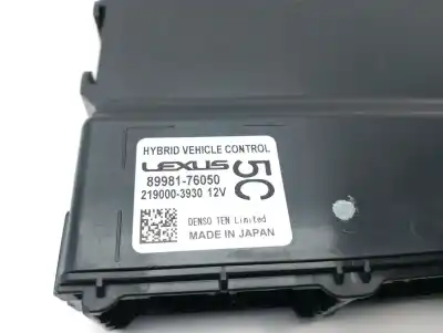 Second-hand car spare part electronic module for lexus ux (za10) 250h e-four oem iam references 8998176050  