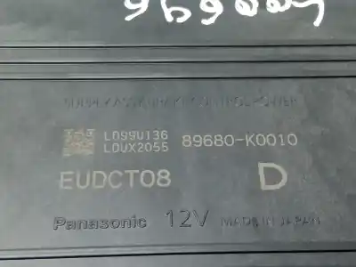 Second-hand car spare part electronic module for toyota yaris active oem iam references 89680k0010  