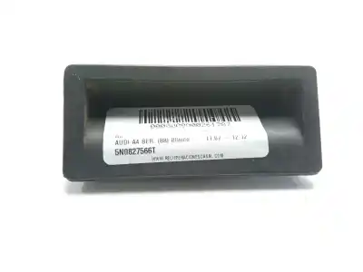 Peça sobressalente para automóvel em segunda mão puxador exterior de mala por audi a4 berlina (b8) básico referências oem iam 5n0827566t