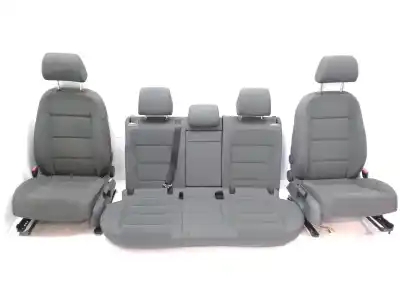 Peça sobressalente para automóvel em segunda mão CONJUNTO DE BANCOS por VOLKSWAGEN GOLF V BERLINA (1K1)  Referências OEM IAM 1K4881106PA  1K4882805LRCK