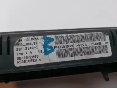 Peça sobressalente para automóvel em segunda mão quadrante por renault scenic ii authentique referências oem iam 8200451505a  