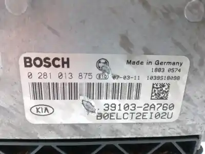 Tweedehands auto-onderdeel ecu motorcontroller voor kia pro cee´d (ed) 1.6 crdi 90 oem iam-referenties 391032a760  0281013875