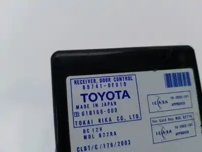 Pezzo di ricambio per auto di seconda mano modulo elettronico per toyota corolla (_e12_) 2.0 d-4d (cde120r_ cde120l_) riferimenti oem iam 897410f010  