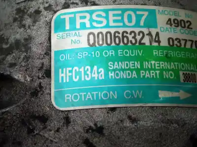 Автозапчастина б/у компресор кондиционера для opel astra gtc 1.8 16v посилання на oem iam hfc134a  