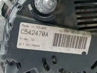 Second-hand car spare part alternator for renault kangoo (f/kc0) authentique oem iam references sg12b038  c542470a