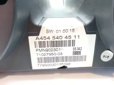 Автозапчастина б/у панель інструментів для smart forfour 1.3 cat посилання на oem iam a4545404511  