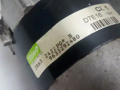 Peça sobressalente para automóvel em segunda mão motor de arranque por citroen c3 1.1 collection referências oem iam 9633292480  