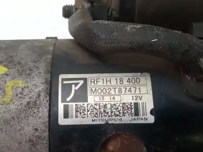 Peça sobressalente para automóvel em segunda mão motor de arranque por mazda premacy (cp) 2.0 td referências oem iam m002t87471  rf1h18400
