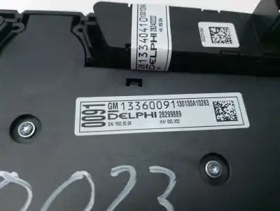İkinci el araba yedek parçası ses sistemi / radyo cd için opel astra j (p10) 1.7 cdti (68) oem iam referansları 13360091  