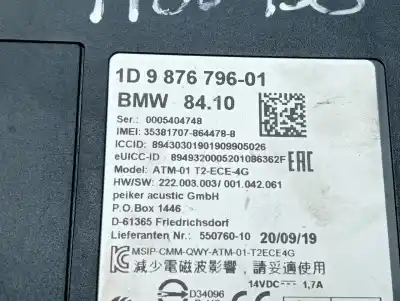 Pièce détachée automobile d'occasion module électronique pour mini clubman (f54) cooper s all4 références oem iam 98676796  