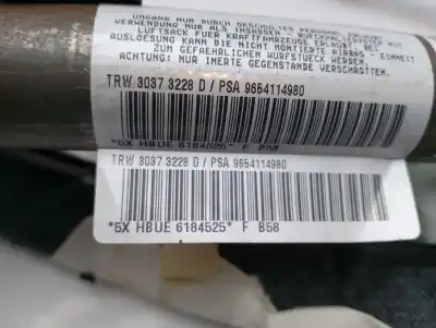 Peça sobressalente para automóvel em segunda mão kit airbag por citroen c4 picasso 1.6 blue-hdi fap referências oem iam 96542463zd  9665396680