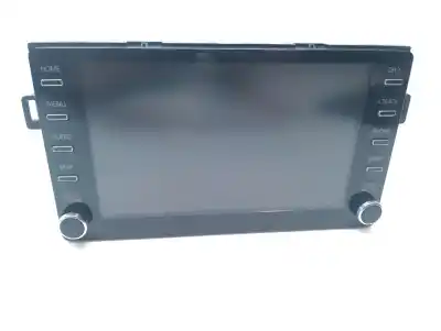 Peça sobressalente para automóvel em segunda mão módulo / sistema de navegação gps por toyota yaris active referências oem iam 861400d600  