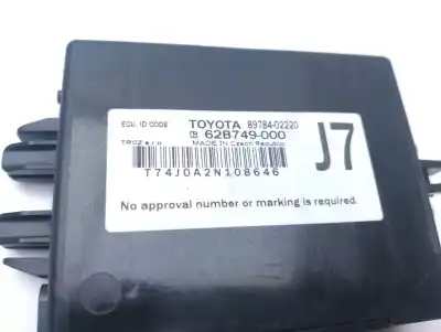 Second-hand car spare part electronic module for toyota yaris active oem iam references 8978402220  
