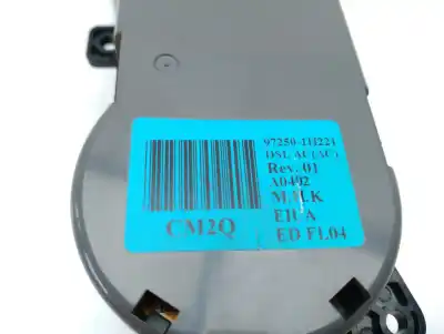 Peça sobressalente para automóvel em segunda mão comando de sofagem (chauffage / ar condicionado)  por kia pro_cee´d drive referências oem iam 972501h221  