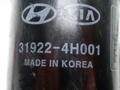 Peça sobressalente para automóvel em segunda mão filtro de gasóleo por kia cee´d 1.6 crdi cat referências oem iam 319224h001  