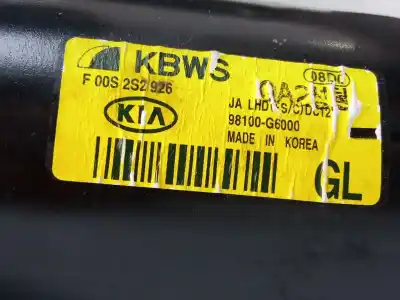 Автозапчастина б/у двигатель передніх склоочисників для kia picanto (ja) attract посилання на oem iam 98100g6000  