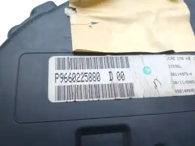 Peça sobressalente para automóvel em segunda mão quadrante por citroen c2 (jm_) 1.4 hdi referências oem iam 9660225880  