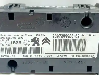 Peça sobressalente para automóvel em segunda mão módulo eletrônico por citroen c4 lim. live edition referências oem iam 9807299980  9801285380