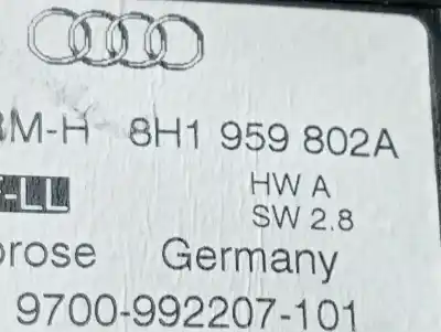Автозапчасти б/у мотор заднего правого стекла за audi a4 cabrio (8h) 1.8 20v turbo ссылки oem iam 959802a  