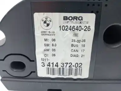 Second-hand car spare part dashboard for bmw x3 (e83) 2.0d oem iam references 62103451581  