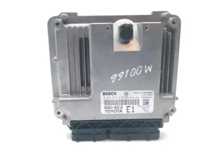 İkinci el araba yedek parçası ecu motor kontrol cihazi için toyota auris (_e15_) 1.4 d-4d (nde150_) oem iam referansları 8966102e10  0281013413