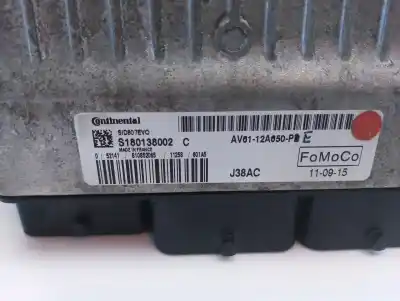 Second-hand car spare part ecu engine control for mazda 3 (bl) 1.6 mzr cd (bl14) oem iam references av6112a650pe  s180138002c