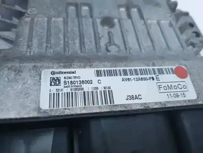 Second-hand car spare part ecu engine control for mazda 3 (bl) 1.6 mzr cd (bl14) oem iam references av6112a650pe  s180138002c