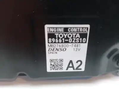 Second-hand car spare part ecu engine control for toyota corolla (e21) hybrid active oem iam references 896610zs10  mb2768007481