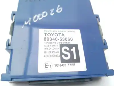 Second-hand car spare part electronic module for lexus is 2.5 16v cat (híbrido) oem iam references 8934053060  