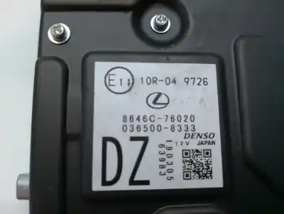 Second-hand car spare part electronic module for lexus ux (za10) 250h e-four oem iam references 8646c76020  0365008333