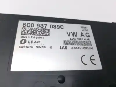 Pezzo di ricambio per auto di seconda mano modulo elettronico per seat ibiza sc (6p5) reference plus riferimenti oem iam 6c0937089c  